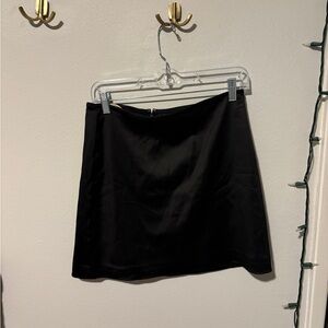 Wilfred satin mini skirt